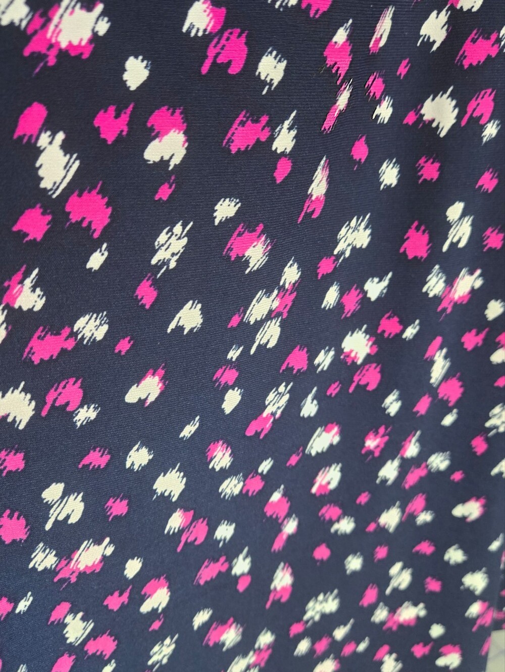 Jones New York Navy Sleeveless Floral Tie-Neck Camisole Flowy Festival Size L - Picture 8 of 8